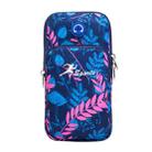 BO28 Enlarged Running Mobile Phone Arm Bag Outdoor Wrist Bag(Blue) - 1