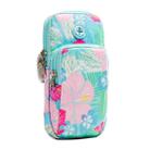 B062 Large Running Mobile Phone Arm Bag Sports Fitness Wrist Bag(Moon Color) - 1