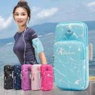 B090 Outdoor Sports Waterproof Arm Bag Climbing Fitness Running Mobile Phone Bag(Small Blue) - 2