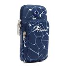 B090 Outdoor Sports Waterproof Arm Bag Climbing Fitness Running Mobile Phone Bag(Large Blue) - 1