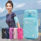 B090 Outdoor Sports Waterproof Arm Bag Climbing Fitness Running Mobile Phone Bag(Small Purple) - 2