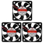 3pcs XIN RUI FENG 12V Oil Bearing 5cm Silent DC Cooling Fan - 1