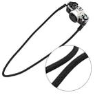 Climbing Rope Camera Strap SLR Camera Retro Wearable Shoulder Strap(Black) - 1