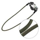 Climbing Rope Camera Strap SLR Camera Retro Wearable Shoulder Strap(Green) - 1