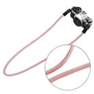 Climbing Rope Camera Strap SLR Camera Retro Wearable Shoulder Strap(Rose Gold) - 1