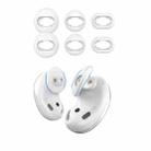 For Samsung Galaxy Buds Live AhaStyle PT132 S+M+L Silicone Earbud(White) - 1