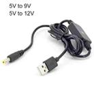 2pcs DC 5V To 9V USB Booster Cable Mobile Power Monitoring Power Cord - 2