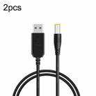2pcs DC 5V To 9V USB Booster Cable Mobile Power Router Power Cord - 1