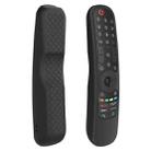 For LG AN-MR21GC / AN-MR21N / AN-MR21GA TV Remote Control Silicone Case(Black) - 1
