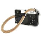 Climbing Rope Camera Wrist Strap SLR Camera Wear-resistant Bracelet(Light Brown) - 1