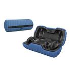 For Bose SoundSport Free Bluetooth Earphones Anti-Slip Silicone Protective Case(Noon Blue) - 1