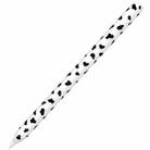 For Apple Pencil 2 AhaStyle PT65CW Silicone Pen Case Milk Cow Patterned Stylus Case(Black) - 1