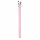 For Apple Pencil 2 AhaStyle PT-LC129 Pen Case Cartoon Silicone Protective Case(Cow Pink) - 1