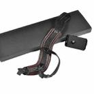 SLR Camera Wrist Strap Camera Anti-drop Microfiber Leather Wrist Strap(Black) - 1