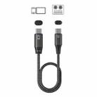 T28 Type-C/USB-C To Type-C/USB-C Live OTG Sound Card Cable Mobile Phone Charging Audio Recording Data Cable - 1