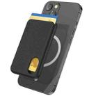 AhaStyle PT133-B Magnetic Vertical Silicone Card Holder(Black) - 1