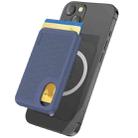AhaStyle PT133-B Magnetic Vertical Silicone Card Holder(Midnight Blue) - 1