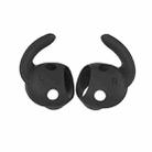 For Beats Studio Buds AhaStyle PT172 Earphone Silicone Ear Caps, Style: Earcap (Black) - 1