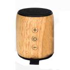 BT811 Mini Wooden Wireless Bluetooth Speaker Support TF Card & 3.5mm AUX(Black) - 1