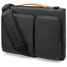 Computer Messenger Shoulder Bag Laptop Sleeve Bag, Size: 15-15.6 inch(Black) - 1