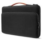 Large Capacity Laptop Bag Multifunctional Business Sleeve Bag, Size: 13.3-14 inch(Black) - 1