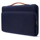 Large Capacity Laptop Bag Multifunctional Business Sleeve Bag, Size: 15-15.6 inch(Navy Blue) - 1