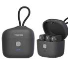TELESIN 4000mAh 18W Charging Case For Rode Wireless GO I II Lavalier Microphone - 1