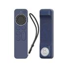For Apple TV Siri Remote 2/3 AhaStyle PT165 Remote Controller Silicone Protective Case(Blue) - 1