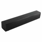 BT809S Desktop Long Gaming Bluetooth Speaker Computer USB Plug-in Intelligent Ambient Light Audio(Black) - 1