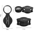 30x 30mm Optical Glass Lens Jewelry Appraisal Folding Magnifier(Carton Package) - 3