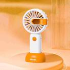 CS1333 Small USB Charging Desktop Fan Mini Handheld Silent Fan(Orange) - 1