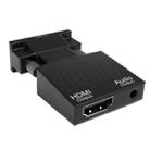VGA to HDMI Projector HDMI Adapter With Audio Cable Computer HD Converter - 1