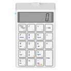 Sunreed SKB886S 19 Keys Bluetooth 4.0 Wireless With Screen Rechargeable Digital Keypad Calculator(White) - 1