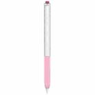 For Apple Pencil 2 AhaStyle PT-LC05 Jelly Style Translucent Silicone Protective Pen Case(Pink) - 1