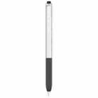 For Apple Pencil 2 AhaStyle PT-LC05 Jelly Style Translucent Silicone Protective Pen Case(Black) - 1