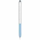 For Apple Pencil 2 AhaStyle PT-LC05 Jelly Style Translucent Silicone Protective Pen Case(Blue) - 1
