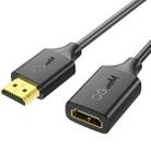 QGeeM QG-HD19 4K HDMI 2.0 Extension Cable Supports 3D, HD, 2160p, Compatible With Roku Fire Stick 1.8m Length - 1