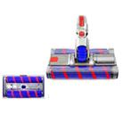 For Dyson V7 V8 V10 V11 Double Roller Soft Velvet Floor Brush Head with LED Lighting - 1