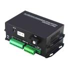 1pair YH-VD48508 SC 8-way Bidirectional Data Network Optical Transceiver Fiber Optic Transceiver(Black) - 1