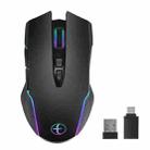 E50 2.4G Wireless Mouse Jiggler Portable Cordless Mouse With 7 Keys(Black) - 1