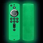 For Amazon Fire TV Stick 4K 2nd Remote Control Anti-Fall Silicone Protective Case(Luminous Green) - 1