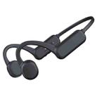 DG-X18 Bone Conduction Bluetooth Headphones Swimming IPX8 Waterproof Sports Headphones, Memory Capacity: 8G(English Black) - 1