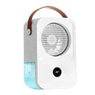 MT-F60 Smart Digital Display USB Charging Air Cooler Desktop Mist Humidification Fan, Mode: Standard Version - 1