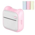 A31 Bluetooth Handheld Portable Self-adhesive Thermal Printer, Color: Pink+3 Rolls Colored Paper - 1