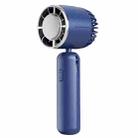 Y26 USB Portable Manual Foldable Cooling Quickly Hangable Handheld Fan(Blue) - 1
