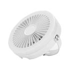 WT-N2 USB Chandelier Fan Mini Portable Outdoor Hanging Fill Light Fan(White) - 1