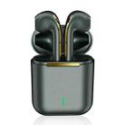 KUULAA KL-O153 Bluetooth Earphones 5.0 Wireless In Ear TWS Touch Earphones(Dark Green) - 1