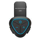 LX1 Motorcycle Half Helmet Waterproof Wireless 5.3 Bluetooth Headset, Version: English(Classic Blue) - 1