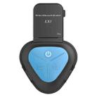 LX1 Motorcycle Half Helmet Waterproof Wireless 5.3 Bluetooth Headset, Version: English(Standard Blue) - 1