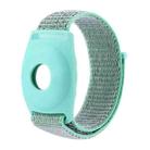 For AirTag Anti-Lost Device Case Locator Nylon Loop Watch Strap Wrist Strap, Size: 17cm Childrens(Blue Sea) - 1